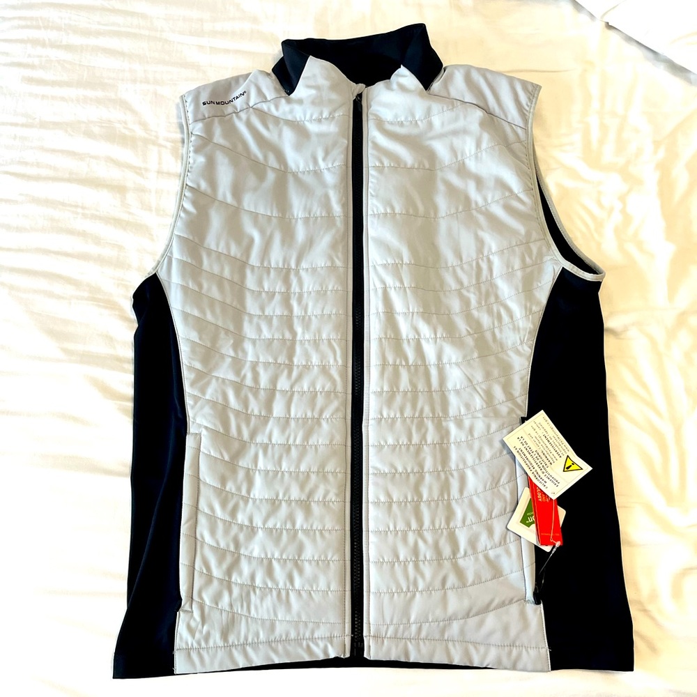 SunMountain Men’s Wind Wear zip up Vest